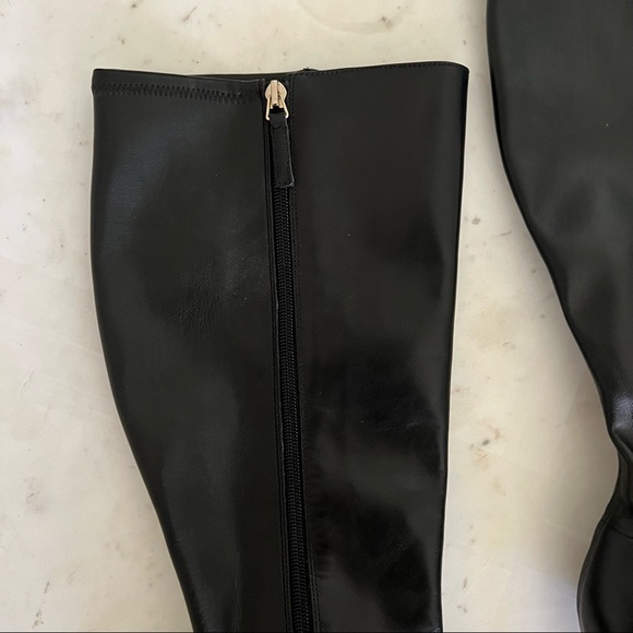 Nine West Quizme Wide Calf Platform Boots - Picture 5 of 12